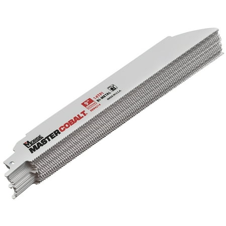 - 25 Pc Set Pack MK Morse Master Cobalt Bi-Metal Reciprocating Saw Blades 9
