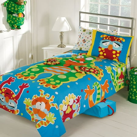 Moody Monster Squeeky Nose Interactive Comforter, Twin