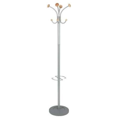 - ALBA - Viena coat rack - 8 hooks - Wood & Metal