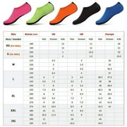 1Pair Water Shoes for Women Men Quick-Dry Water Socks Barefoot Shoes for Cruise Essentials Swimming Beach Pool Yoga Surf