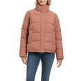 thumbnail image 4 of Women's Modern Supply by Sanctuary Hooded Puffer Coat Color: Clay Size: MEDIUM, 4 of 4