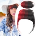 thumbnail image 2 of WIFKLSIIPG Perruque Frange pour Femmes Frange avant Tête à Clipser Extension de Cheveux Humains Perruque Frange à Air Favoris Frange Qi Épingle à Cheveux, 2 of 6