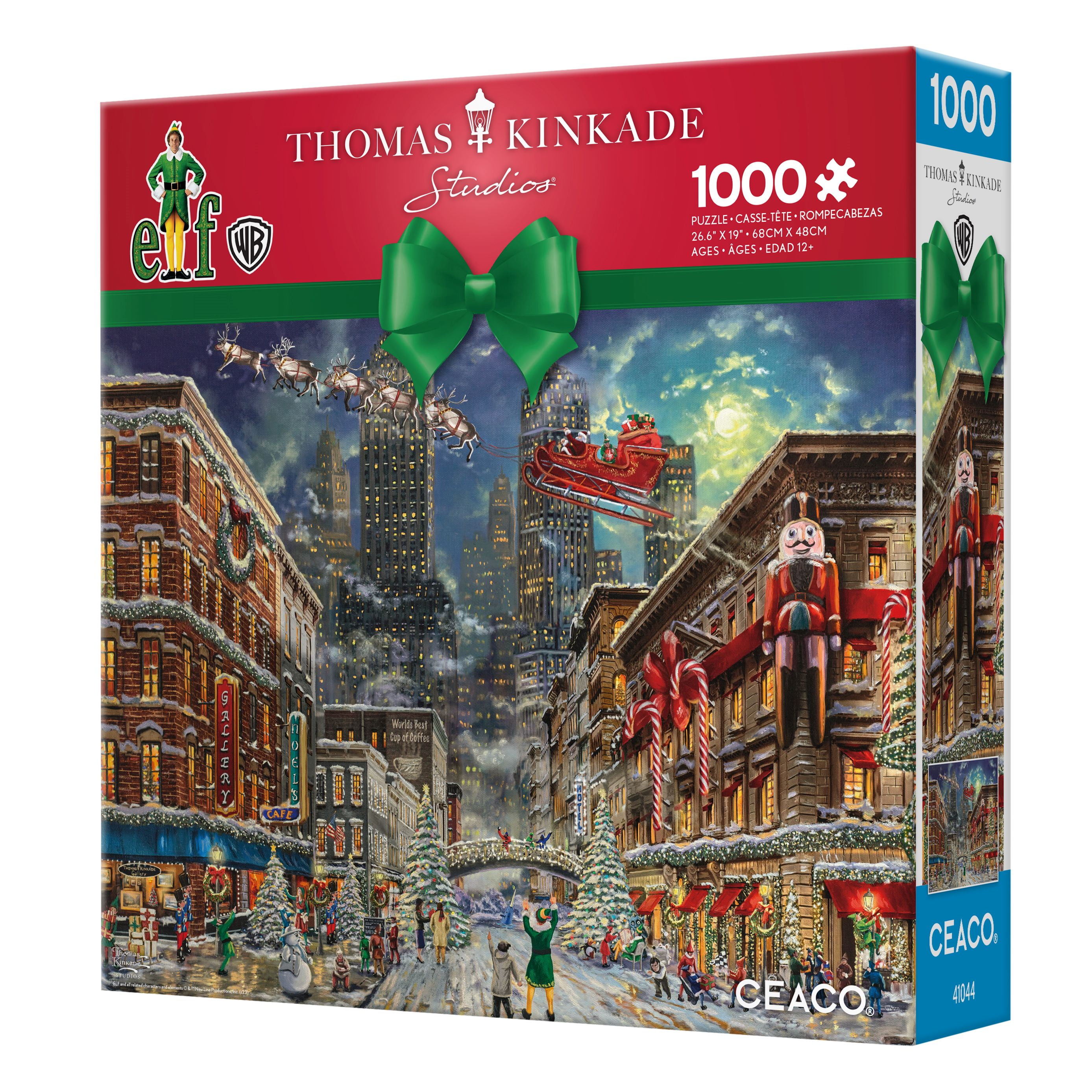 Ceaco 1000 Piece Elf Interlocking Jigsaw Puzzle