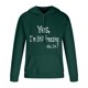 thumbnail image 3 of Sudadera con capucha para hombre, informal, con estampado navideño, de manga larga, tipo blusa, 3 of 4