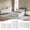 White, variant on Aufeile 4 Piece Boho Dresser Set for Bedroom, 6 Drawer Dresser, 5 Drawer Tall Dresser & 2 Nightstands with & USB Charging, Fluted Wood Bedroom Furniture Set, Natural