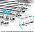 thumbnail image 4 of 140/200cm Flag Pole with Lanyard Handle Comfortable Grip Teaching Pointer Stick Stainless Steel Telescopic Flagpole Tour Guide Flagpole, 4 of 7