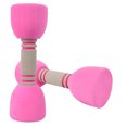 thumbnail image 4 of CTIRCHIU 1 Pair Dumbbells for Kids Workout Equipment Steel Random Color, 4 of 8