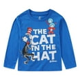 thumbnail image 3 of Dr. Seuss Cat in the Hat Long Sleeve Shirt (Boys), 2 Pack, Sizes 3T-7, 3 of 9
