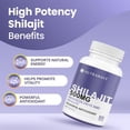 thumbnail image 2 of Nutrawave Shilajit 500 mg – 50% Fulvic Acid, Trace Mineral Complex, Energy & Vitality Support, 60 Vegan Capsules, Non-GMO, Gluten-Free, 2 of 12