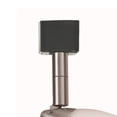 thumbnail image 4 of Benjara BM224647 Metal Track Light with Interchangeable Round Glass Shade, Silver & White, 4 of 5