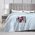 thumbnail image 4 of New Mexico State University-Grants Logo Fleece Blanket, Very Soft Microfiber Flannel Blanket for Couch Warm and Cozy for All Seasons, 4 of 6