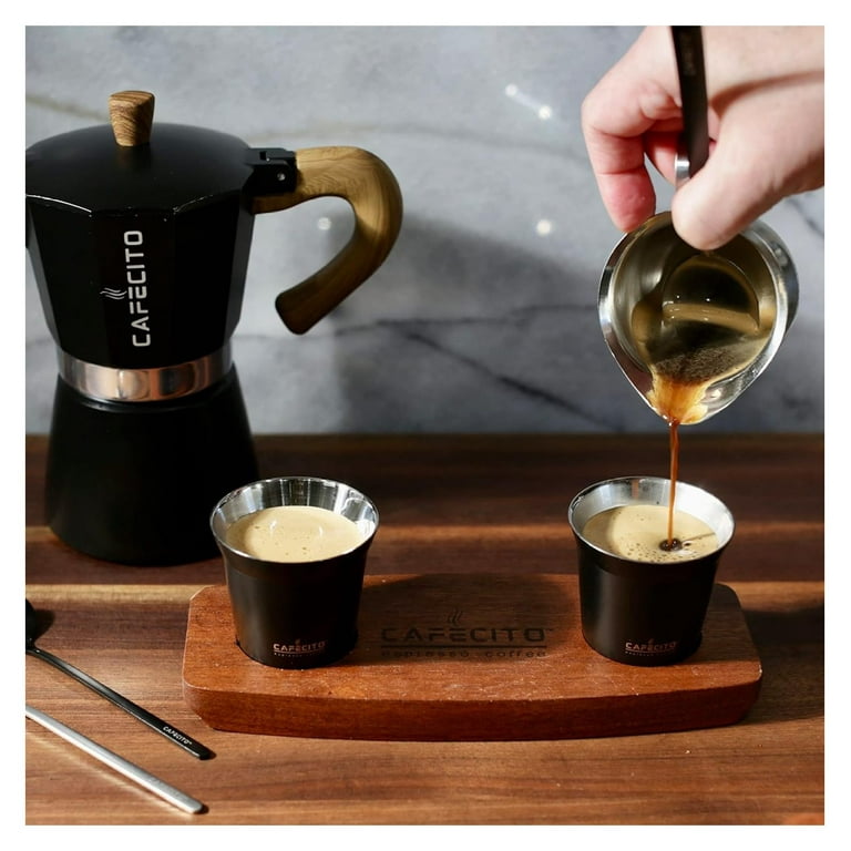 Cuban Coffee Starter Kit | Cafecito 6 Cups Moka Pot Set Cuban Coffee Starter Kit | Cafecito 6 Cups Moka Pot Set