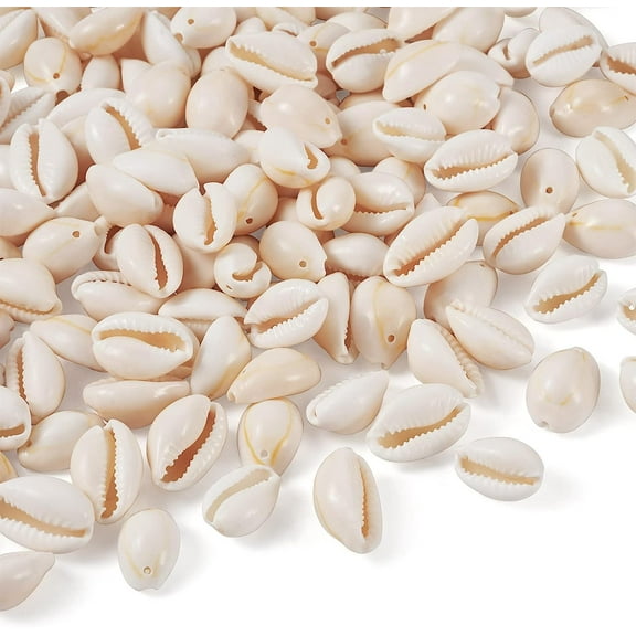 Papapt 100 PCS 20mm Natural Spiral Sea Shell About Tiny Cowrie Beach Seashells for Summer Ocean Jewelry Making Fish Tank Vase Filler Decor #J02
