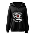 thumbnail image 6 of Dance Like Like Rudolph Santa Love Jesu Christmas Hoodies for Women Christian Pullover Sweatshirt, 6 of 8