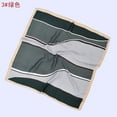 thumbnail image 4 of Prolriy Silk Scarf Womens Silk Like Headtop for Fashion Pattern Large Square Satin Headscarf Wraps Satin Scarf for Women Green, 4 of 4
