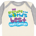 thumbnail image 4 of Inktastic Mail Carrier Grandpa Mailman Boys or Girls Long Sleeve Baby Bodysuit, 4 of 5