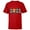 Red, variant on Disney Winnie the Pooh 2022 New Year’s Eve Standard - Short Sleeve T-Shirt for Kids – Customized-White