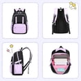 thumbnail image 7 of Soda Candy Backpacks for Girls Kawaii Ita Kids Backpack Water Resistant Lightweigt Students Bookbag for Elementary Primary Middle School, Blue Star, 7 of 7