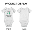 thumbnail image 3 of I'm Proof Mommy Can't Resist Nigerian Guys Cute Baby Romper Bodysuit For Boy Girl (White, 3-6 Months), 3 of 5