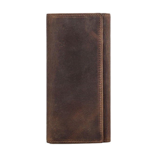 Estuche para bolígrafo, bolsa de papelería, 2 ranuras, organizador de cuero PU, portalápices, bolsa para bolígrafos para reuniones de padres, viajes, Grande