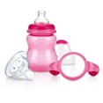 thumbnail image 4 of Nuby 3-Stage Wide Neck No Spill Bottle with Handles And Non-Drip Juice Spout, 3 Months, 8 Ounce, Teal, 4 of 9