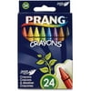 Dixon, DIX00400, 24 Count Wax Crayons, 24 / Box, Assorted