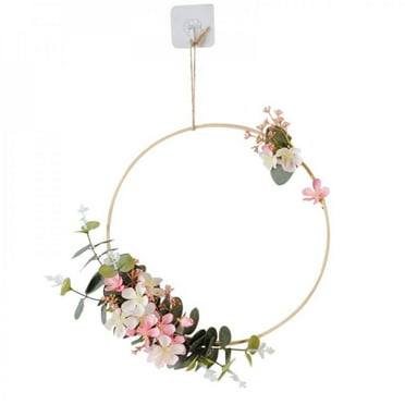 Clearance sale!]30cm Metal Star Wire Flower Wreath Ring Loop Handmade Florist Frame Celebration DIY Dreamcatcher Hoop YX - Walmart.com