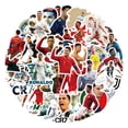 thumbnail image 3 of Cannity 50 pegatinas de vinilo impermeables de Cristiano Ronaldo, 3 of 7