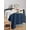 SteelBlue, variant on Yellow Anchor Nautical Table Cloth, Navy Blue White Striped Waterproof Tablecloth for Square Tables, Reusable Washable Fabric Table Cover for Restaurant Kitchen Dining Tables 54"x54"