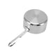 thumbnail image 5 of Mini Cacerola para salsa, Olla de Leche de Fondo Plano de Acero inoxidable, Olla Pequeña de Acero inoxidable, Cacerola de Acero inoxidable Con orificio para Colgar en la Boca de, 5 of 7