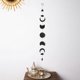 thumbnail image 4 of Moon Phase Wall Hanging Pendant for Office Nursery Bedroom Decorative Wood Wall Home Decorations Window Art Ornaments, 4 of 5