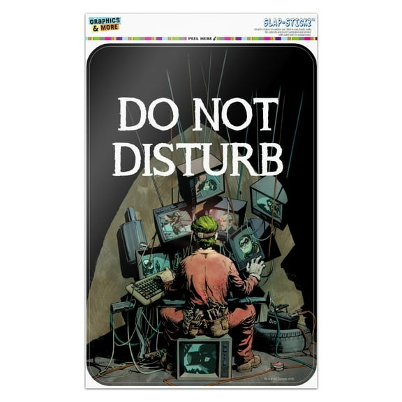 Batman Do Not Disturb the Joker Home Business Office Sign