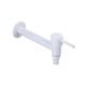 thumbnail image 1 of Bewildely Grifo montado en la pared, grifo de fregadero frío individual, grifos de agua para exteriores, grifos de agua de plástico, lavadora de baño, Accesorios de baño Blanco/Alargado Bewildely HA067683-02, 1 of 6