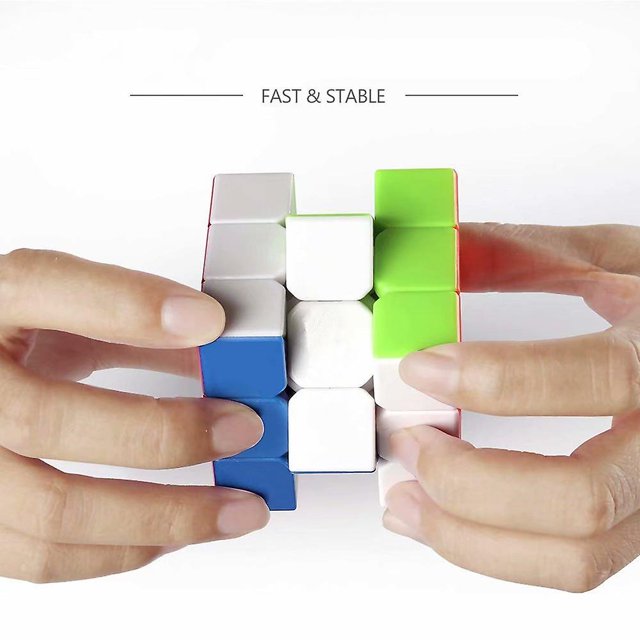 Cubo de velocidad Cyclone Boys 3x3 Cubo mágico Sin pegatinas 3x3x3 Afortunado