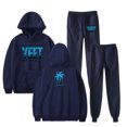 thumbnail image 5 of Jey Uso Yeet Merch Logo Hoodie Set Pocket Drawstring Hoodie Casual Men's and Women's Sportswear Sweatpants, 5 of 6