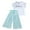 Green, variant on Outfits Tops+Ruffle Pants Kids Shirt T Loose Children Girls Baby Letter Girls Outfits&Set girls 3t size 3t girls clothes