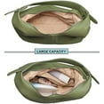 thumbnail image 3 of Bolsos tipo hobo para mujer, estilo retro, de piel vegana, tipo sobre, tipo sobre, para el hombro, 3 of 6