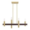 thumbnail image 4 of Livex Lighting - Helsinki - 4 Light Chandelier in Mid Century Modern Style -, 4 of 7