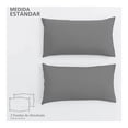 thumbnail image 2 of Fundas Cool de Almohada Mainstays Estándar Cool Gris, 2 of 4