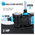 thumbnail image 4 of Ground Pool Pump High Flow Powerful Self Priming Pool Pump ,Easy to Install, 4 of 6