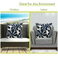 thumbnail image 2 of Navy Blue Plantation Extra Large Pillow 24x24, 2 of 4