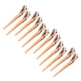 thumbnail image 1 of Pinzas para peluquería, 12 piezas, pinzas de pico de pato, pinzas para peluquería, pinzas de gran rendimiento, 1 of 14