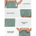 thumbnail image 5 of NORTHYARD Men's 5 Inch Shorts Athletic Running Quick Dry Gym Short with Zip Pockets, Sizes S-2XL, 5 of 7