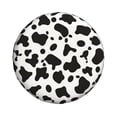 thumbnail image 2 of Multi-Size Car Tire Dust Cover Sunscreen, Corrosion, Dust And Water Keep Spare Tires Clean Simple Cow Print Pattern, Vector Art Style_3 16 Inch, 2 of 8