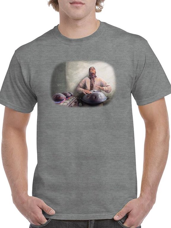Daily Life Music T-Shirt Men -Ali Rastroo Designs, Male x-Large