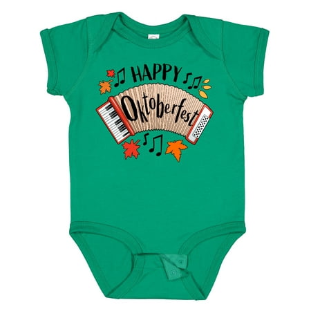 

Inktastic Happy Oktoberfest- Accordian Gift Baby Boy or Baby Girl Bodysuit