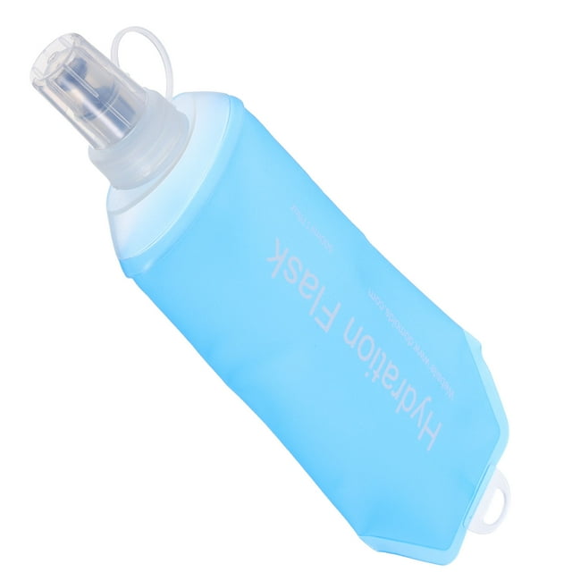 Greenadscape Botella Deportiva Plegable Azul Para Correr Y Senderismo Material Tpu Resistente
