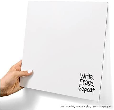 Dry Erase Magnetic Tile | 11X11 Square | Handheld Stackable Whiteboard ...