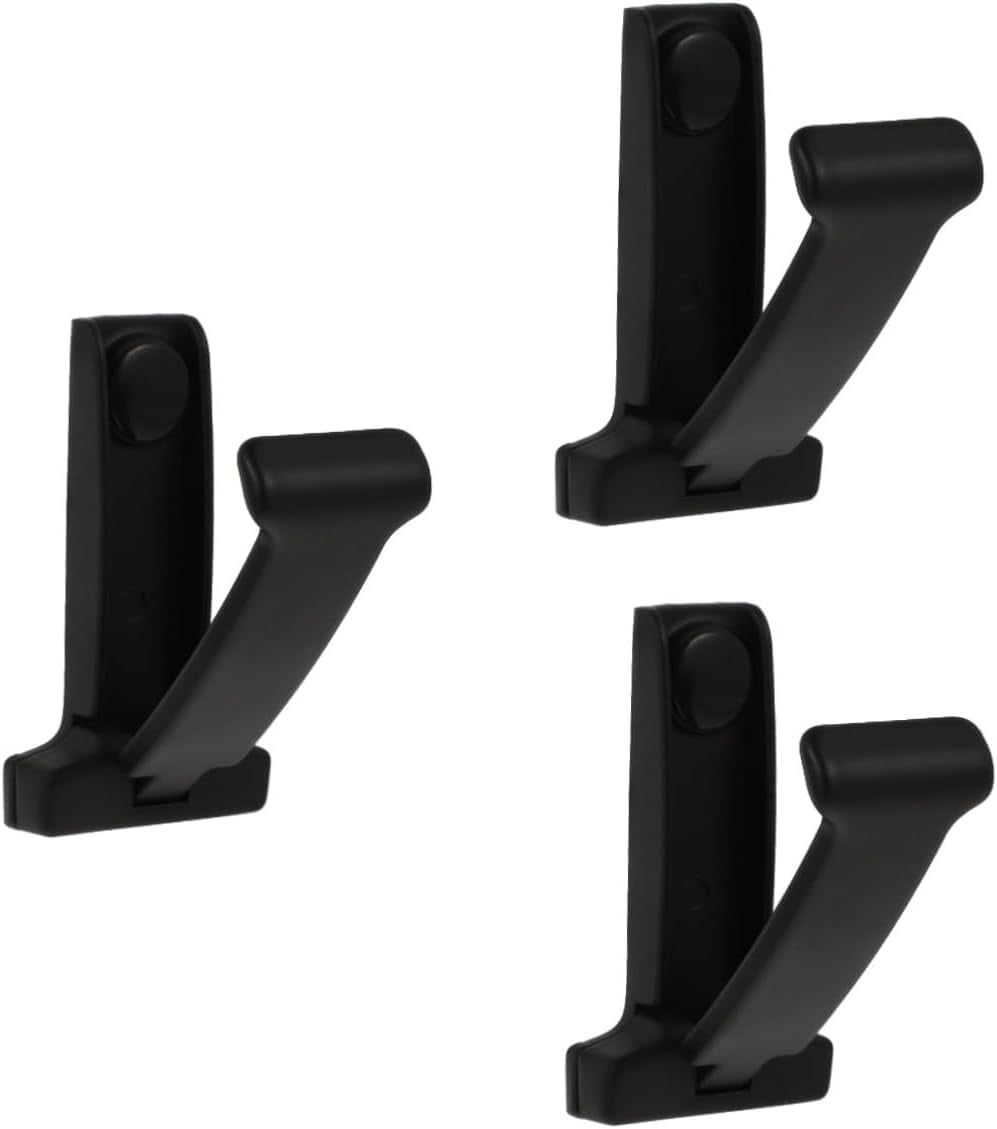 3pcs Clothes Hook Folding Bracket Collapsible Clothes Rack Jewelry