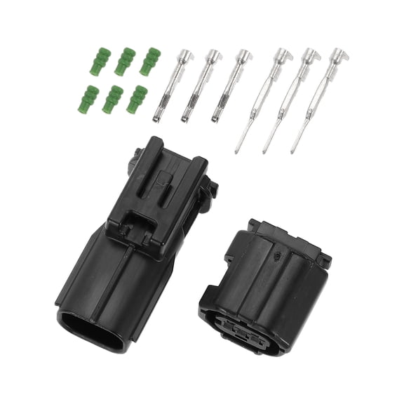 Unique Bargains 3 Pin Crankshaft Position Sensor Connector Plug for Toyota